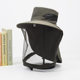 Outdoor mosquito-proof cap men's and women's fishing cap face-covering sunscreen breathable mesh mask night fishing insect-proof bee-proof beekeeping cap