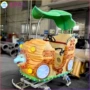 公园设施空中漫步过山车