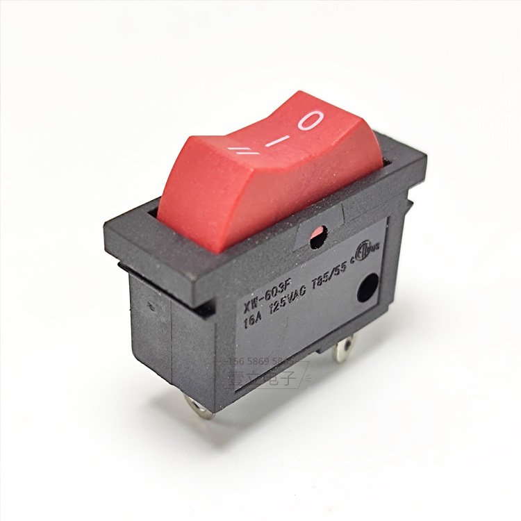 关3档冷热吹风机摇杆 3脚大功率翘板开关三脚三档电吹风按键开