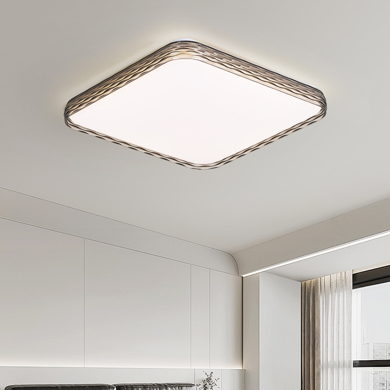 Luz de techo de la sala de estar italiana de lujo moderno y simple de alto nivel de protección de los ojos de la lámpara principal de toda la casa combinación de lámparas Zhongshan 323L