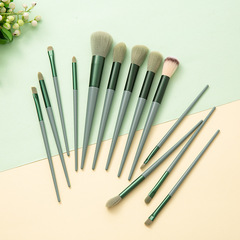 13支四季青化妝刷套裝便攜款軟毛腮紅刷眼影刷全套美妝工具批發