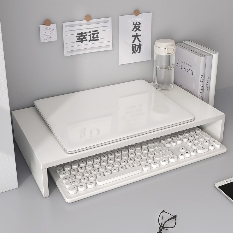 Escritorio portátil estante de aumento dormitorio buena oficina monitor de escritorio escritorio estante almacenamiento