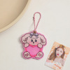Cartoon acrylic photo frame, pendant with butterfly, keychain for elementary school students, Korean style, cat