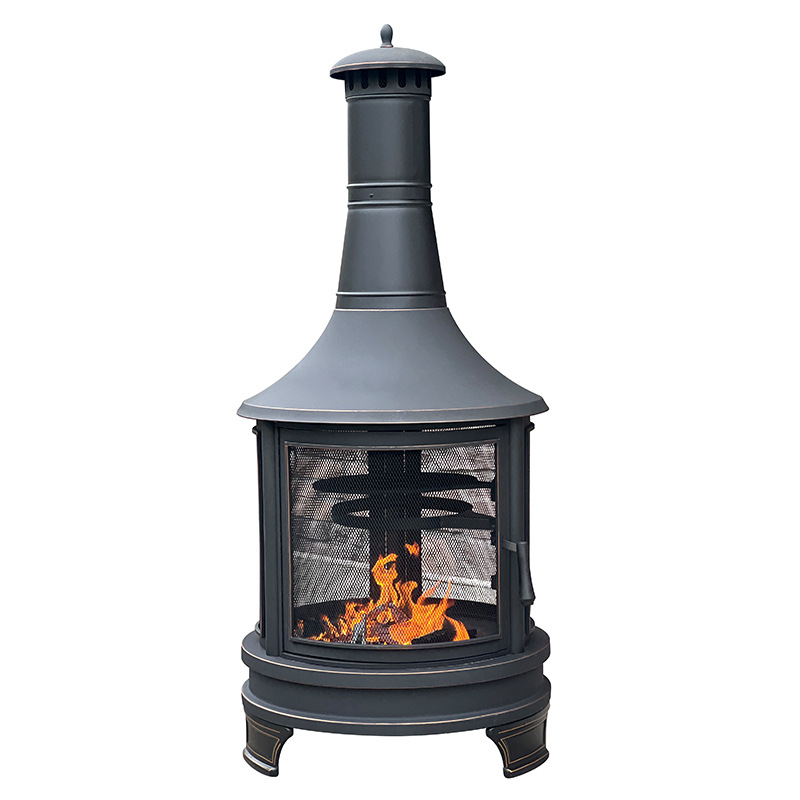 Artesanos al aire libre calefacción hoguera horno patio hogar parrilla retró jardín terraza leña carbón