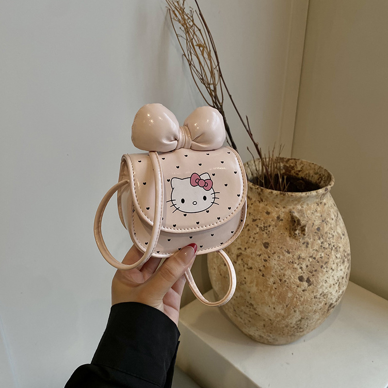 2025 新蝶水玉模様かわいい子供女の子親子ワンショルダークロスボディアクセサリー口紅携帯電話バッグ卸売|undefined