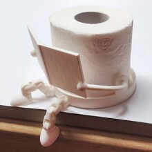 �羳�¿�Reading Toilet Paper Holder Buddy - Bathroom�Ķ���ֽ