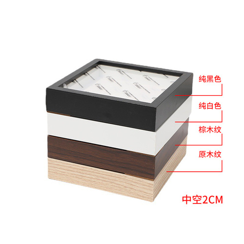 2-3-5CM 3D Hollow Dried Flower Preservation Photo Frame DIY Plant Shell Rose Everlasting Flower Specimen Display Frame