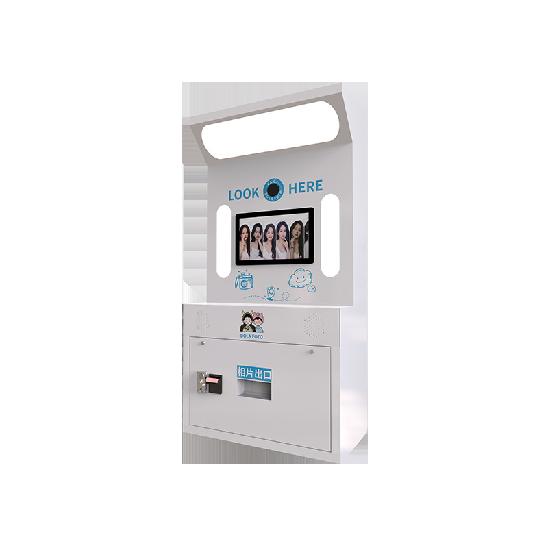 Korean photo stickers—SLR camera version of the same Korean model