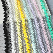 厂货通优质弹力蕾丝花边松紧装饰服装袖口窗帘布艺手工DIY工艺品