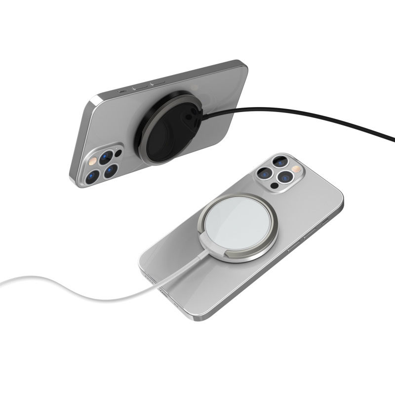 マグネット式ワイヤレス充電器、ロゴ印刷対応、MagSafe対応、Apple AirPods、Samsung対応、マグネット式充電器|undefined
