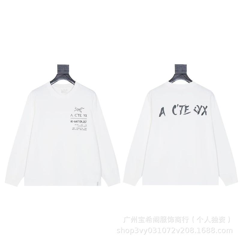 跨境新款鸟家ARC秋季圆领宽松运动休闲男女同款百搭T桖一件代发|undefined