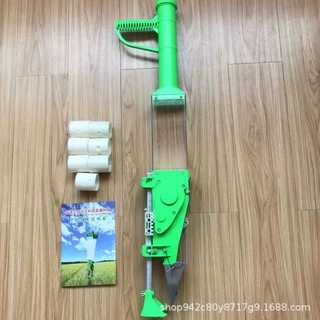 手提式玉米播种机双桶点播施肥器大豆种苞谷棉花免弯腰菜籽精播机