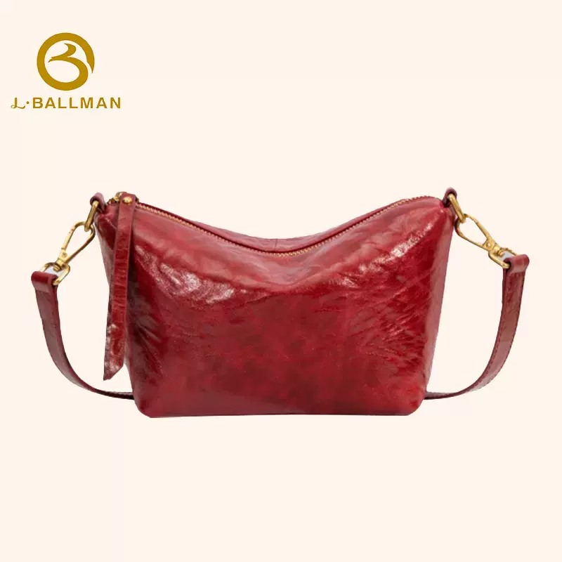 BALIYA女士包包批发新月包时尚真皮女包斜挎包手提大容量单肩包