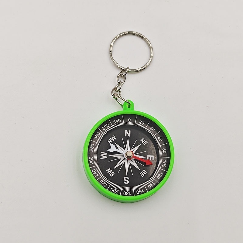 Teaching stationery compass student children outdoor keychain…