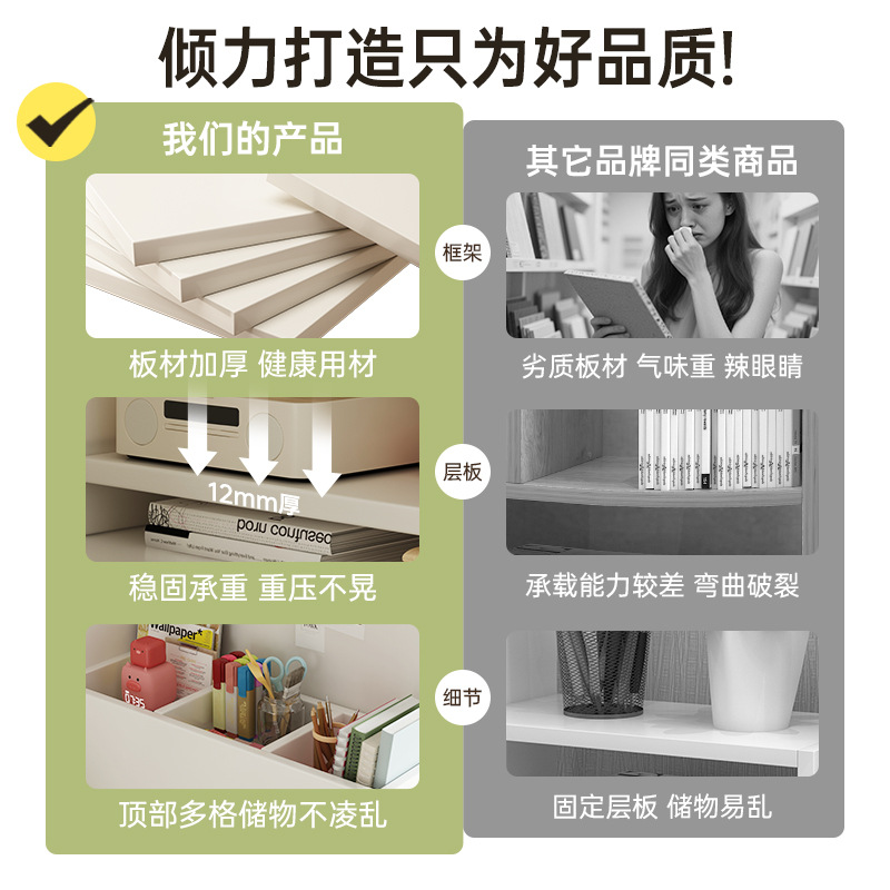 Estantes de escritorio en el viento escritorio estudiantil estante de almacenamiento de escritorio de oficina estante de exhibición de escritorio