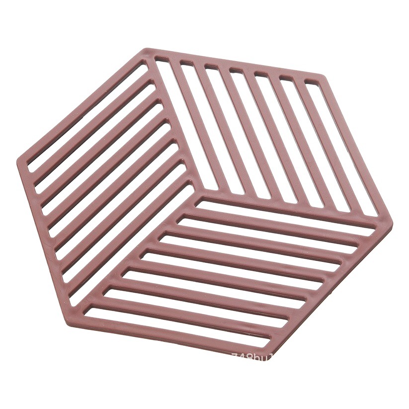 Mesa de comedor de silicona estera de aislamiento hueco sala de estar taza de té taza estera cocina cazuela tazón de placa estera nórdico anti-escaldado mat