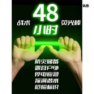 Emergency Glow Stick Tactical Outdoor Military Regulations Lighting Rescue Equipment Luminous Marker Adventure First Aid Field Signal Stick