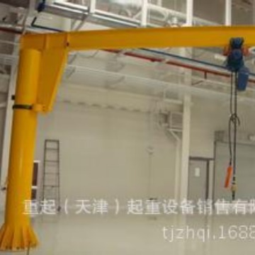 天津悬臂吊 环链葫芦1吨2吨360度旋转式悬臂起重机臂架型起重