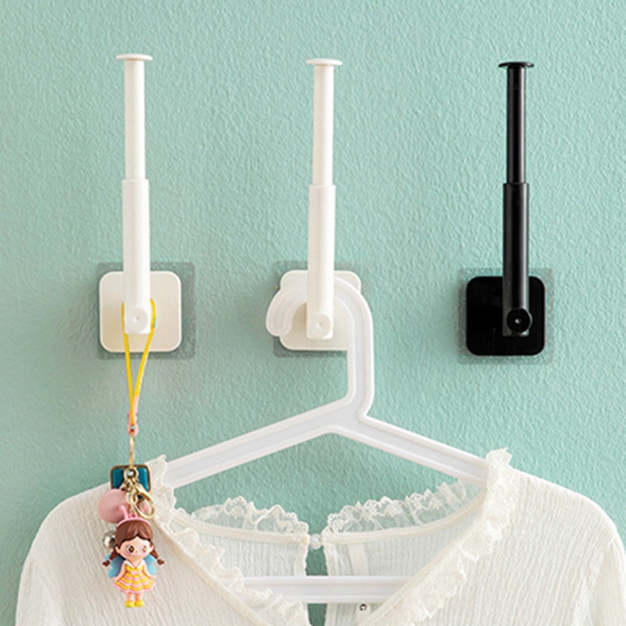 Gancho en forma de L, toalla facial sin taladro, paño de cocina, film transparente, estante de almacenamiento de cocina, organizador de tapas de ollas, almacenamiento de utensilios de cocina.