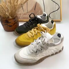25年 M*U ホームトレーニングシューズ タイヤシューズ ラウンドトゥ 万能本革 ラウンドトゥ フォレストシューズ 厚底