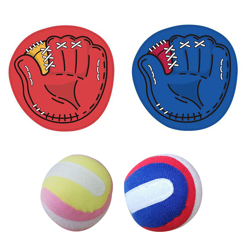 2025 transfronterizos al aire libre lanzamiento de pelota pegada raqueta lanzamiento de pelota juego de entrenamiento de reacción guantes de béisbol mano agarrar pelota
