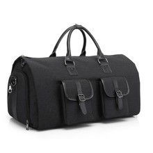 跨境新款折疊西裝包男士大容量手提行李包多功能收納廠家旅行包