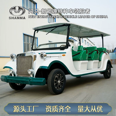 Electric Sightseeing Car, 11-Seater, for Elektrikli qolf avtomobilləri