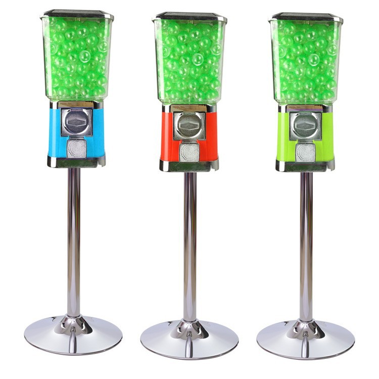 厂家直销 儿童自动糖果扭蛋机 投币一元弹力球机