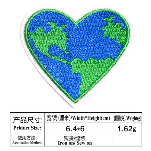Cross-border hot selling embroidered chapter badge airplane angel cartoon embroidery computer embroidered label adhesive patch sticker wholesale