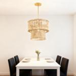 厂家直供藤球灯吊灯E27灯头室内全屋灯具定制跨境电商专供爆款