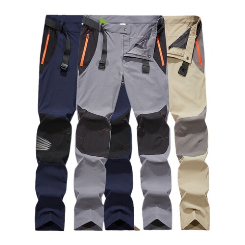 6833 Summer quick-drying pants outdoor hiking pants stretch thin quick-drying long pants fashionable hiking pants large size