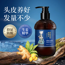 防脱洗发水固发润养植物养发老姜王洗发露防脱发育发洗发液批发