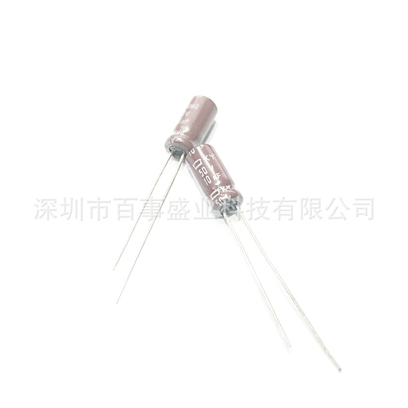 Original Ncc Black Diamond Electrolytic Capacitor 50V 10Uf 5X11 Ky High Frequency Low Resistance 105 Degrees