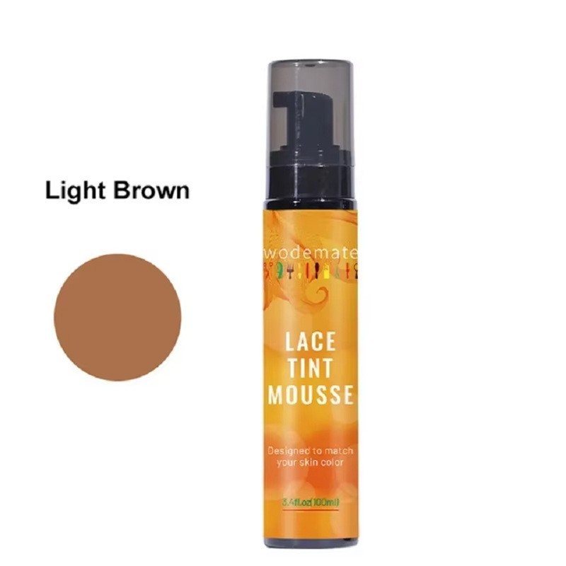 100ml lace tint mousse (light brown)