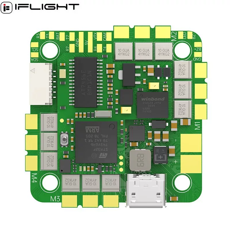 IFLIGHT Wingfly Blitz F7 AIO V1.1 Производительность стабильна Поддержка DJI O3 Crossing Machine Flying Control