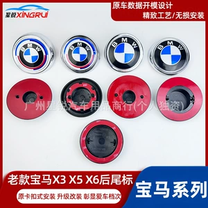 Köhnə Bmw X3 X5 X6 Arxa Loqo E70 E71 Mavi Ağ Yubiley Emblemi