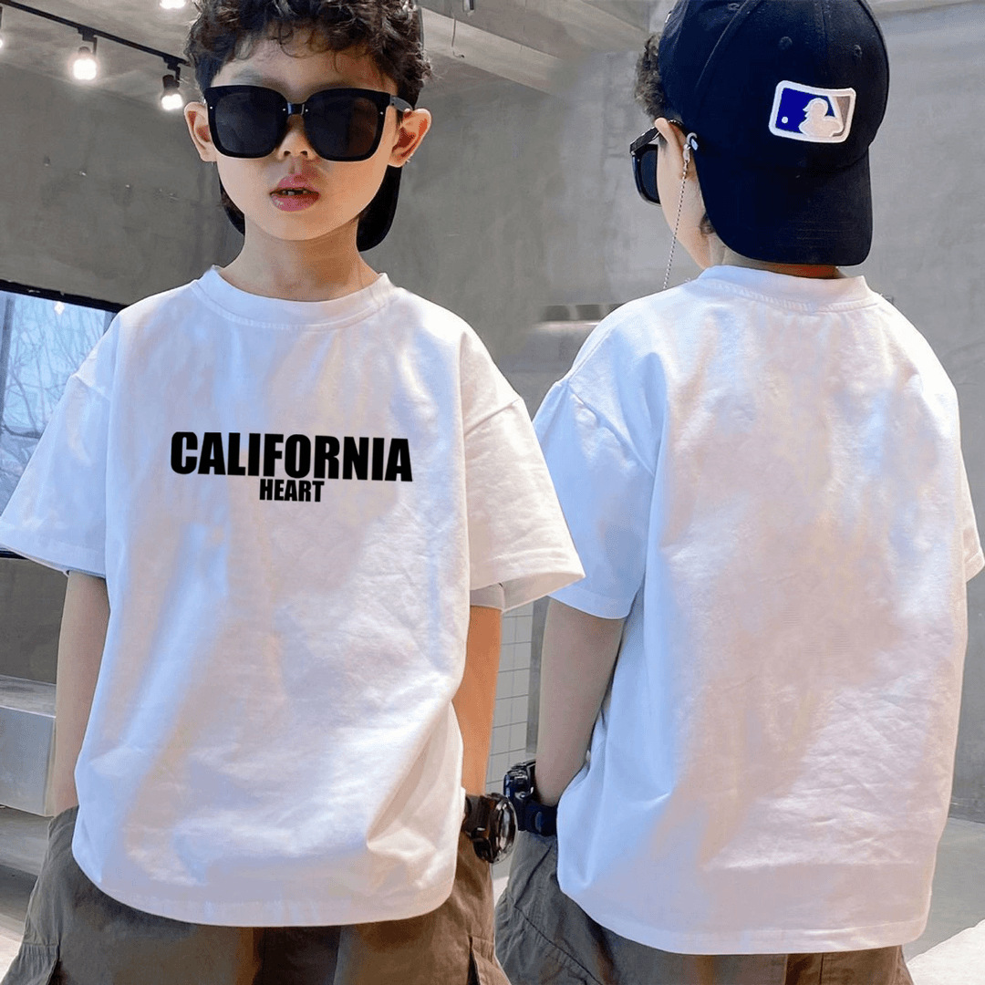 国境を越えた貿易人気子供服男の子Tシャツ半袖夏子供中大型男の子トップス半袖夏服トレンド