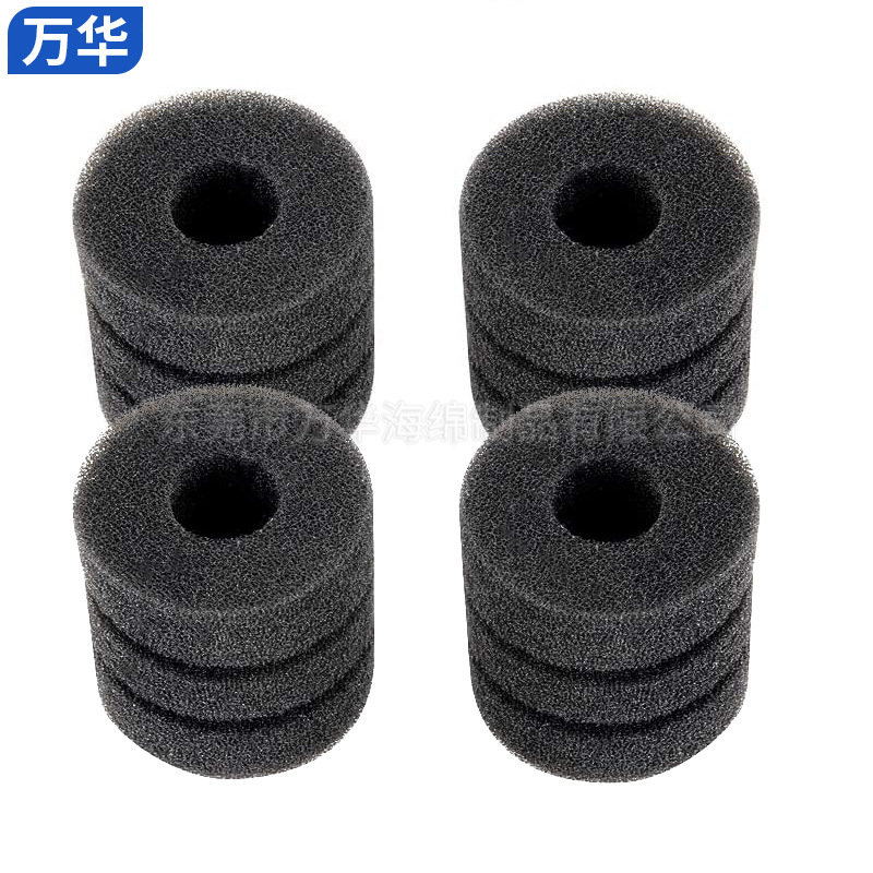 黑色开孔空气净化器静电过滤网 初效空气PM2.5雾霾颗粒灰尘过滤棉