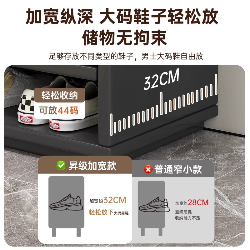 门外走廊鞋柜家用门口入户室内玄关储物柜新款2025爆款电梯外鞋架|undefined
