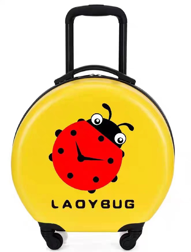 Logotipo impreso de los niños trolley gran capacidad universal rueda equipaje maleta ocio al aire libre fábrica por mayor
