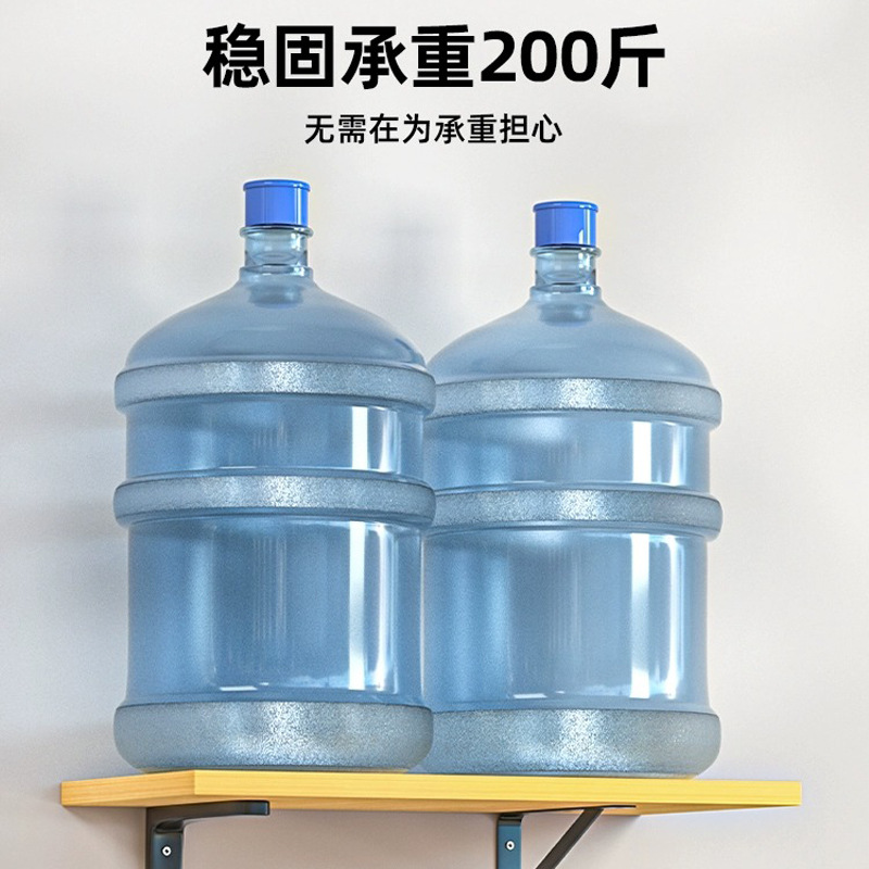 Soporte de partición de pared triángulo soporte de hierro estante de almacenamiento de pared estante de soporte de partición en capas