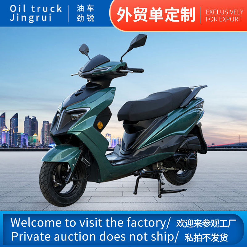 Export Wholesale Off-road Motorcycle Two-wheeled Oil Car Jinrui Fuel Car Whole Car Export Cross-border Scooter