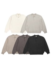 现货 FEAR OF GOD FOG ETERNAL主线永恒高街休闲宽松羊毛POLO毛衣