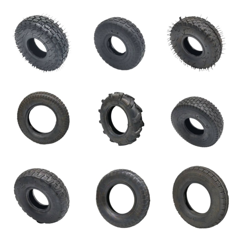 厂家直销橡胶充气轮外胎手推车小型农业机微耕机轮子多种规格定制