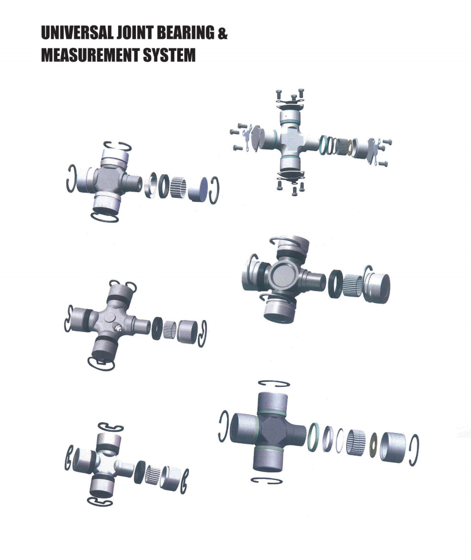 EQ140 universal joint cross shaft 39×118, cross bearing assembly for truck rotary tiller drive shaft