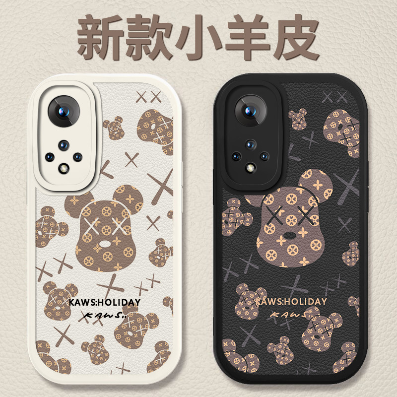 Huawei Nova11 Phone Case 10pro New Lens All-inclusive Creative 8pro Fashion Brand Violence Bear 9/7 Protective Cover