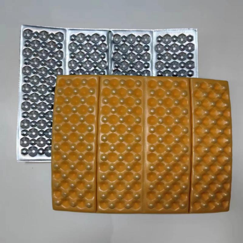 오렌지 + 알루미늄 필름