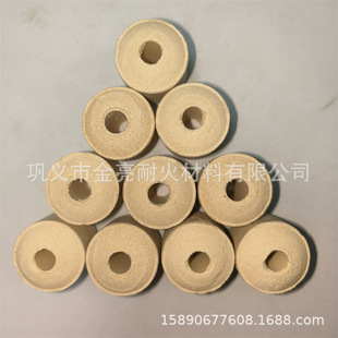Mullite single-hole high-energy storage ball makes the combustion temperature quickly reach the heating of steel billet.