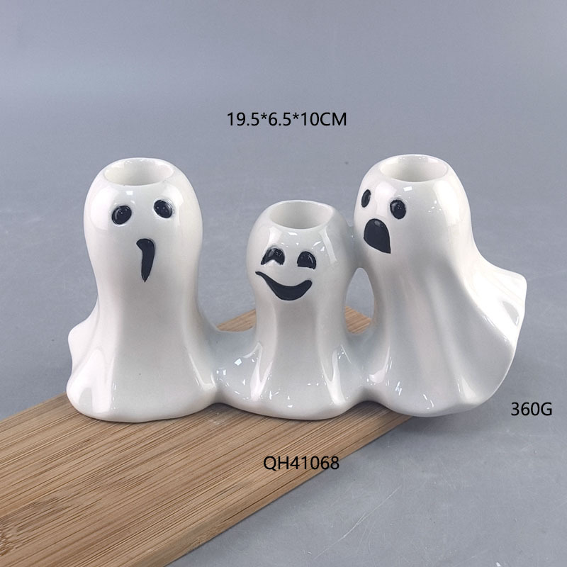Cerámica triple vela fantasma