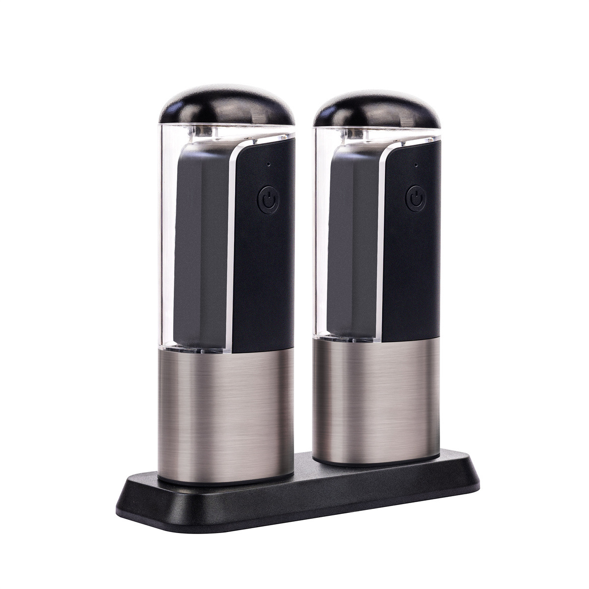 Molino de pimienta eléctrica molino de sal marina de pimienta doméstica base USB doble carga combinación de fábrica de origen